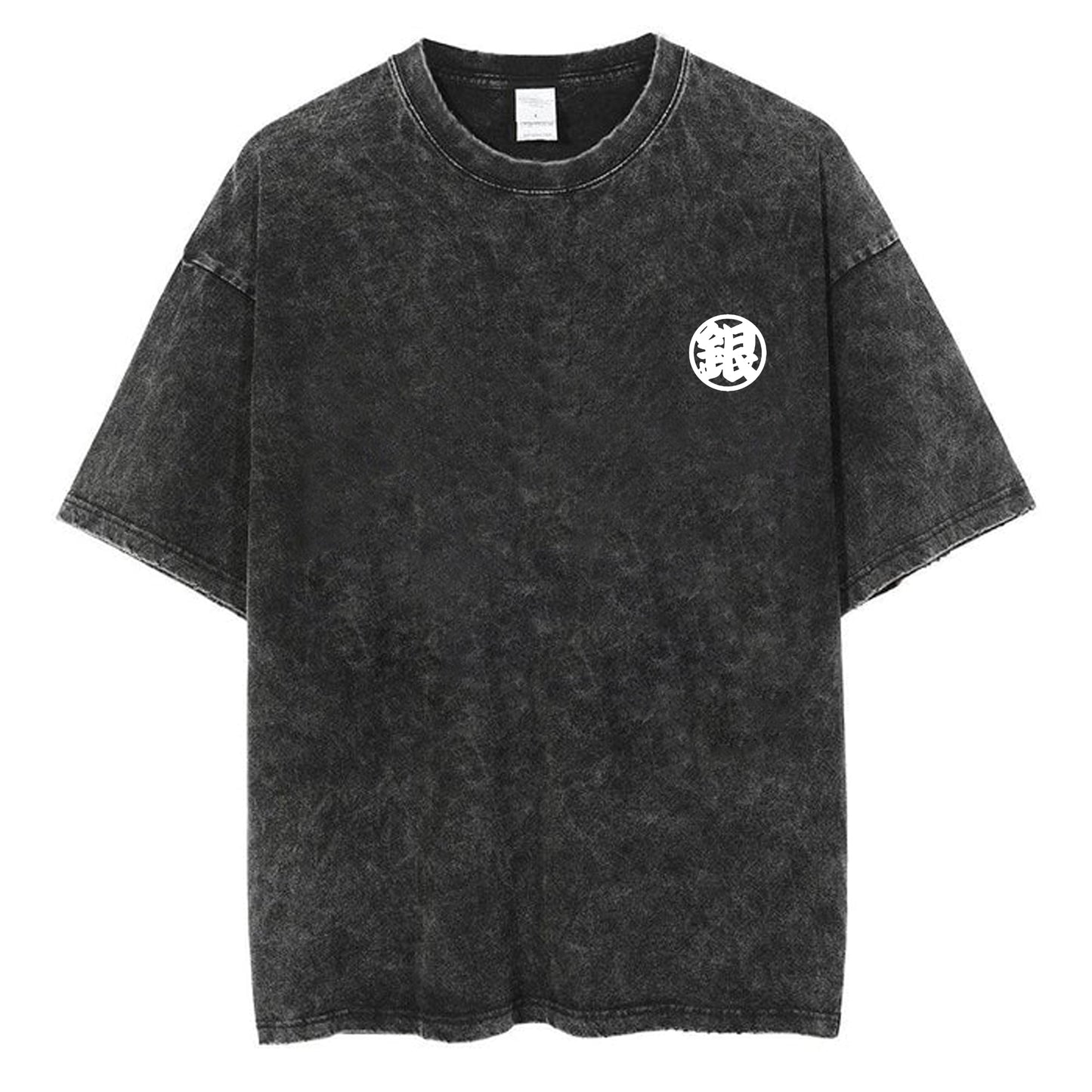 Gintamas Shirt Men's Printed Short Sleeve Tops Crew Neck T-Shirt