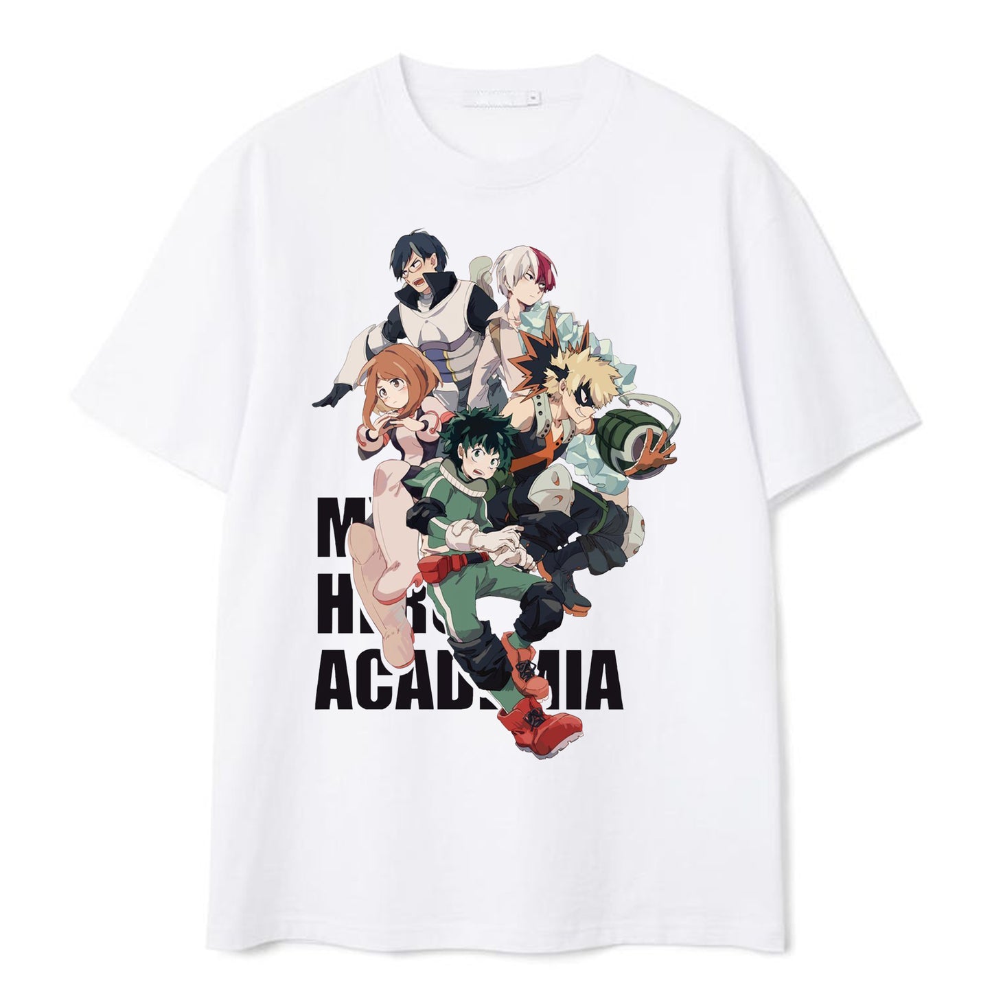 Anime My Hero Academia T-shirt Short Sleeve Casual TEE Cosplay Summer Tops