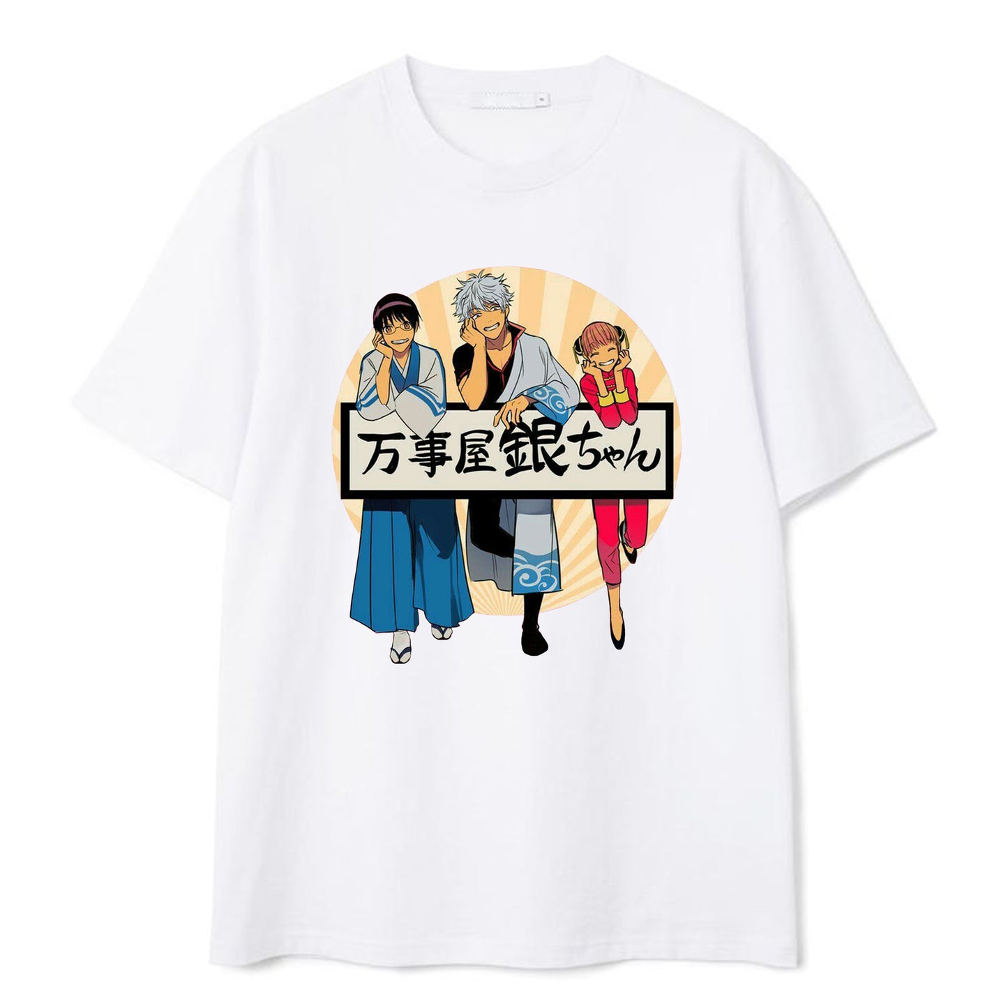 Gintamas Shirt Men's Personalised New Arrival Men Women Anime shirt