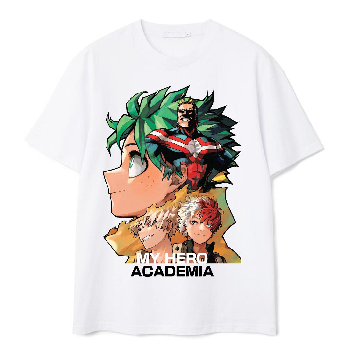 My Hero Academia Season 6 Character Grid Crew Neck Short Sleeve Black Heather Women's Night Shirt