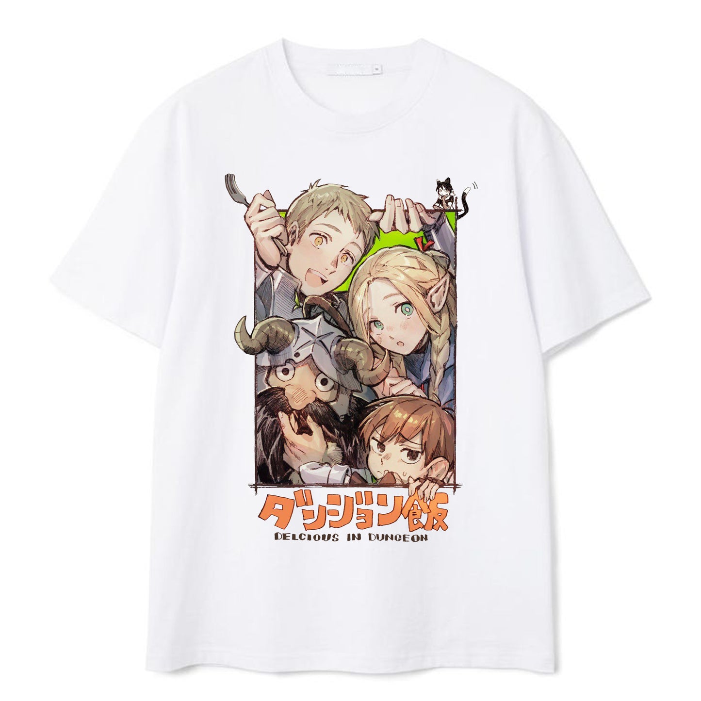 Delicious in Dungeon Anime T-Shirt Dungeon Meshi Shirt