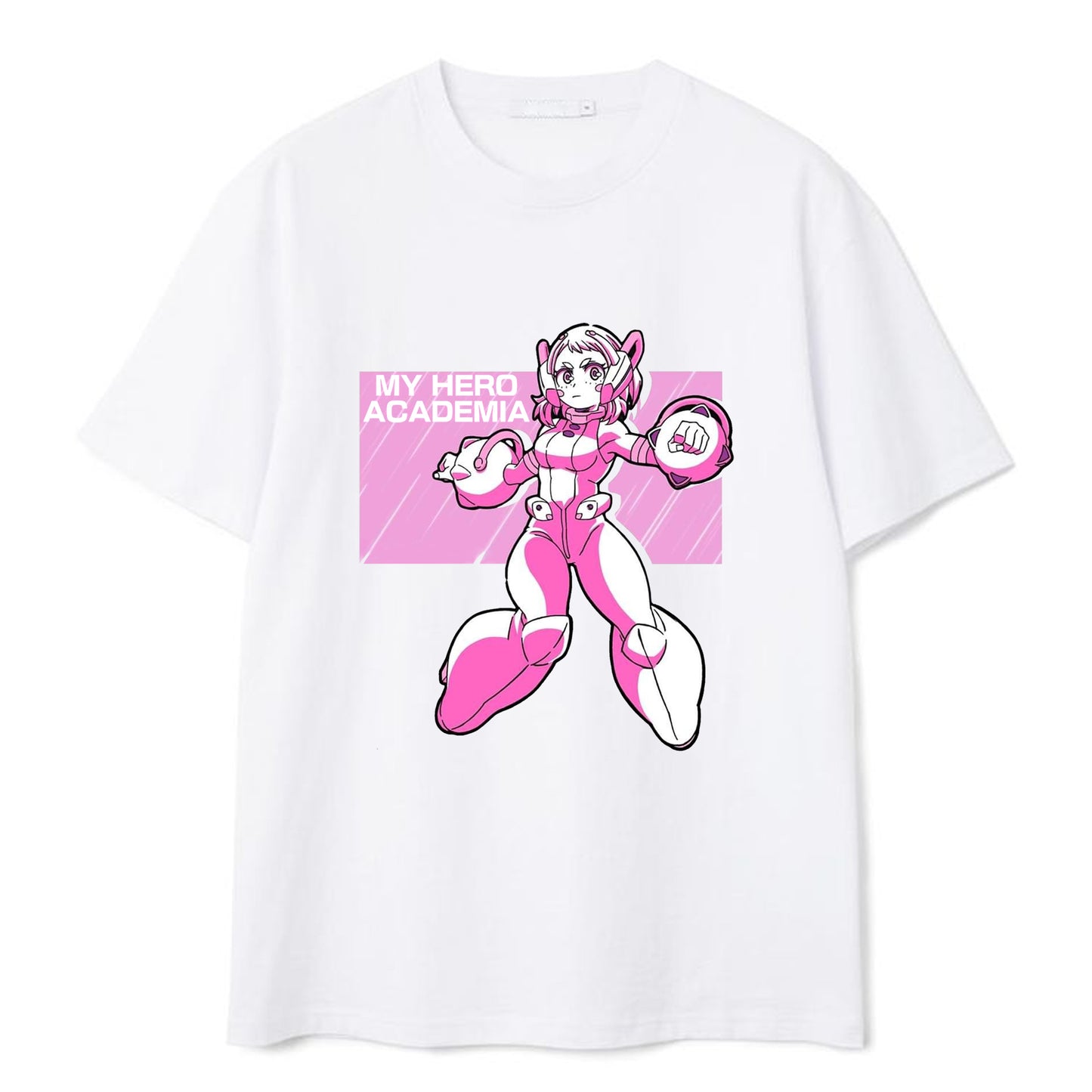 My Hero Academia Season 6 Character Grid Crew Neck Short Sleeve Black Tee
