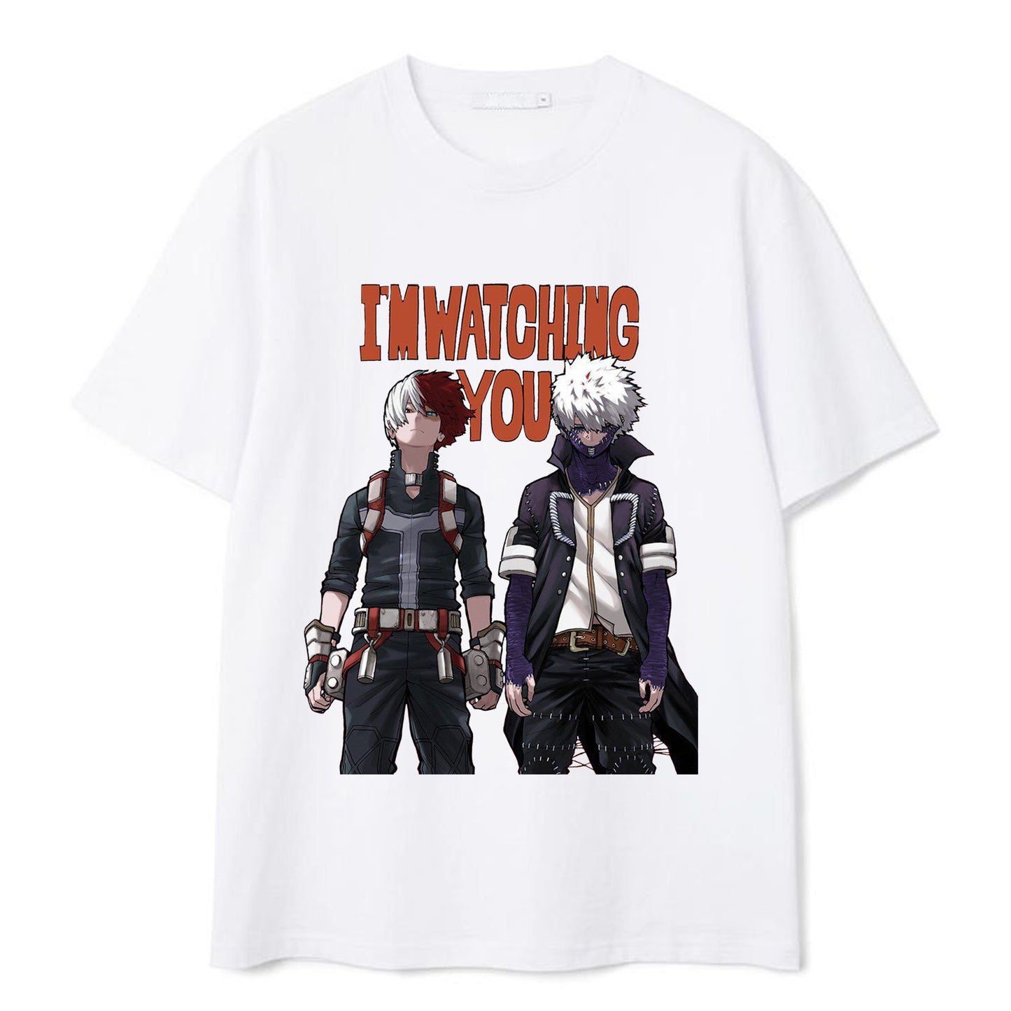 My Hero Academia Izuku Midoriya in Circle Crew Neck Short Sleeve Athletic Heather Boy's T-Shirt