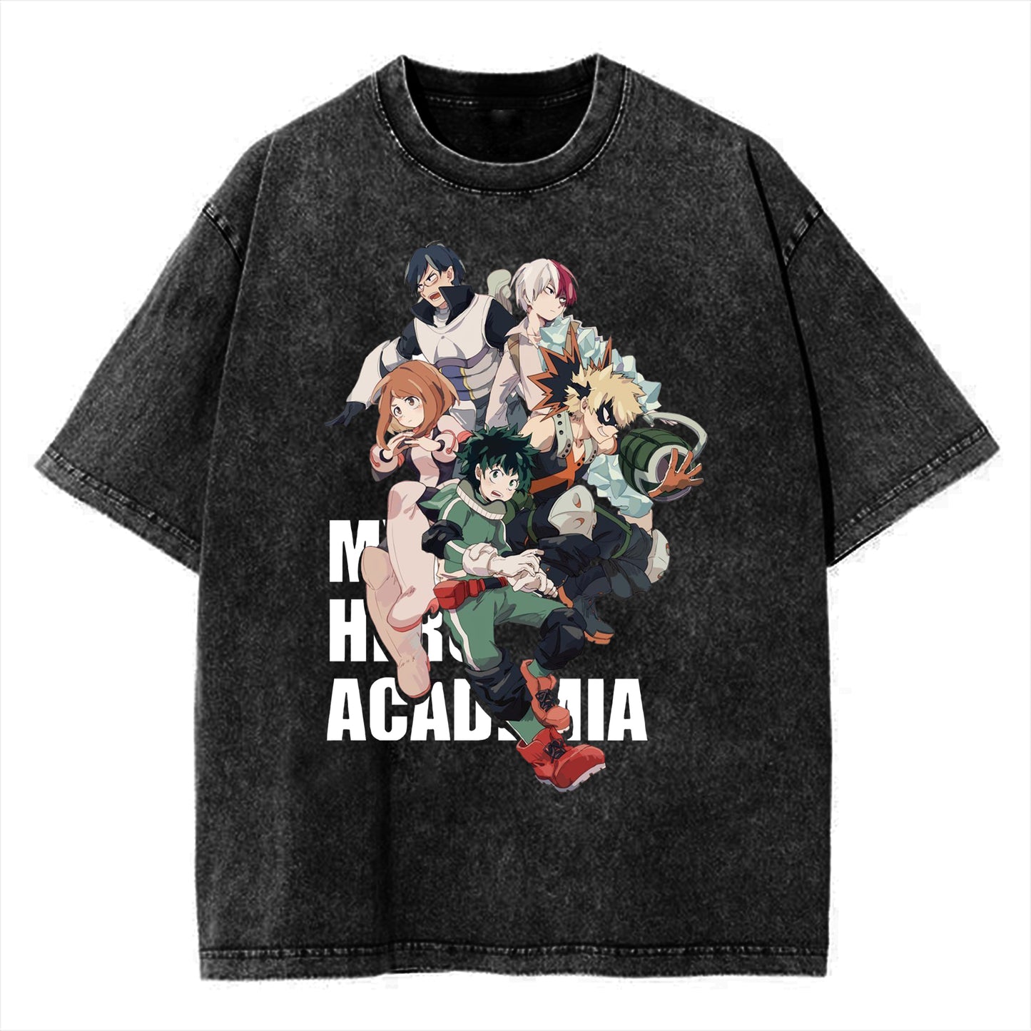 Anime My Hero Academia T-shirt Short Sleeve Casual TEE Cosplay Summer Tops