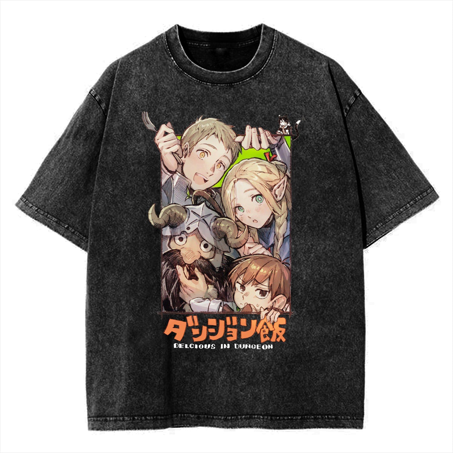 Delicious in Dungeon Anime T-Shirt Dungeon Meshi Shirt