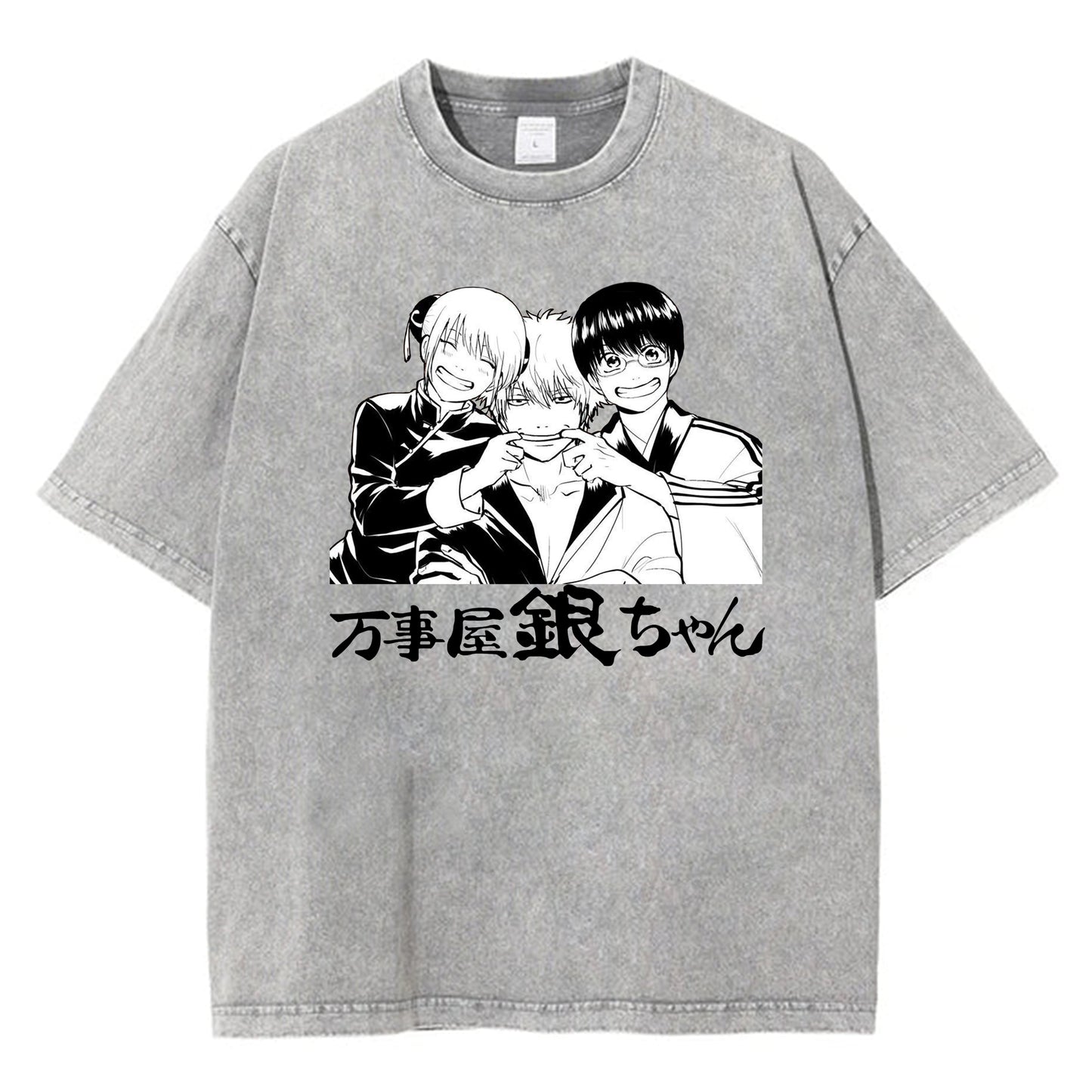 Gintama T-Shirt Anime Unisex Sakata Gintoki Tee