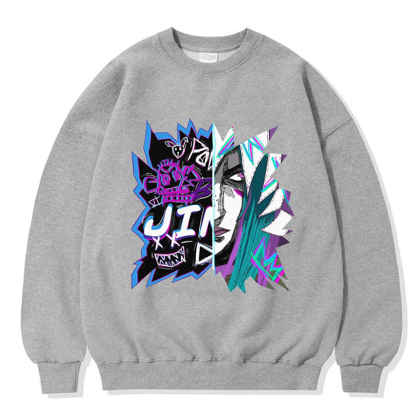 Arcane Season 2 League of Legends LOL Jinx C Version Hoodie