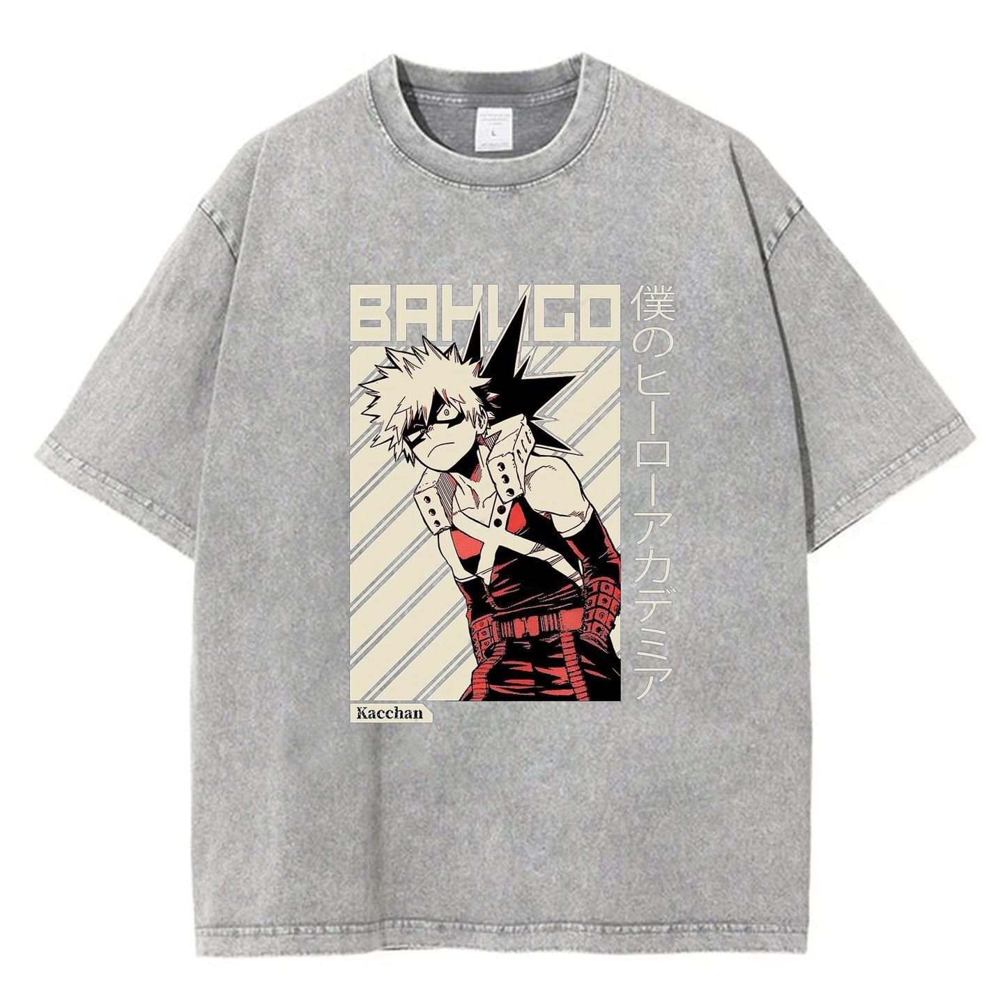 T-Shirt en coton Bakugo Katsuki My Hero Academia