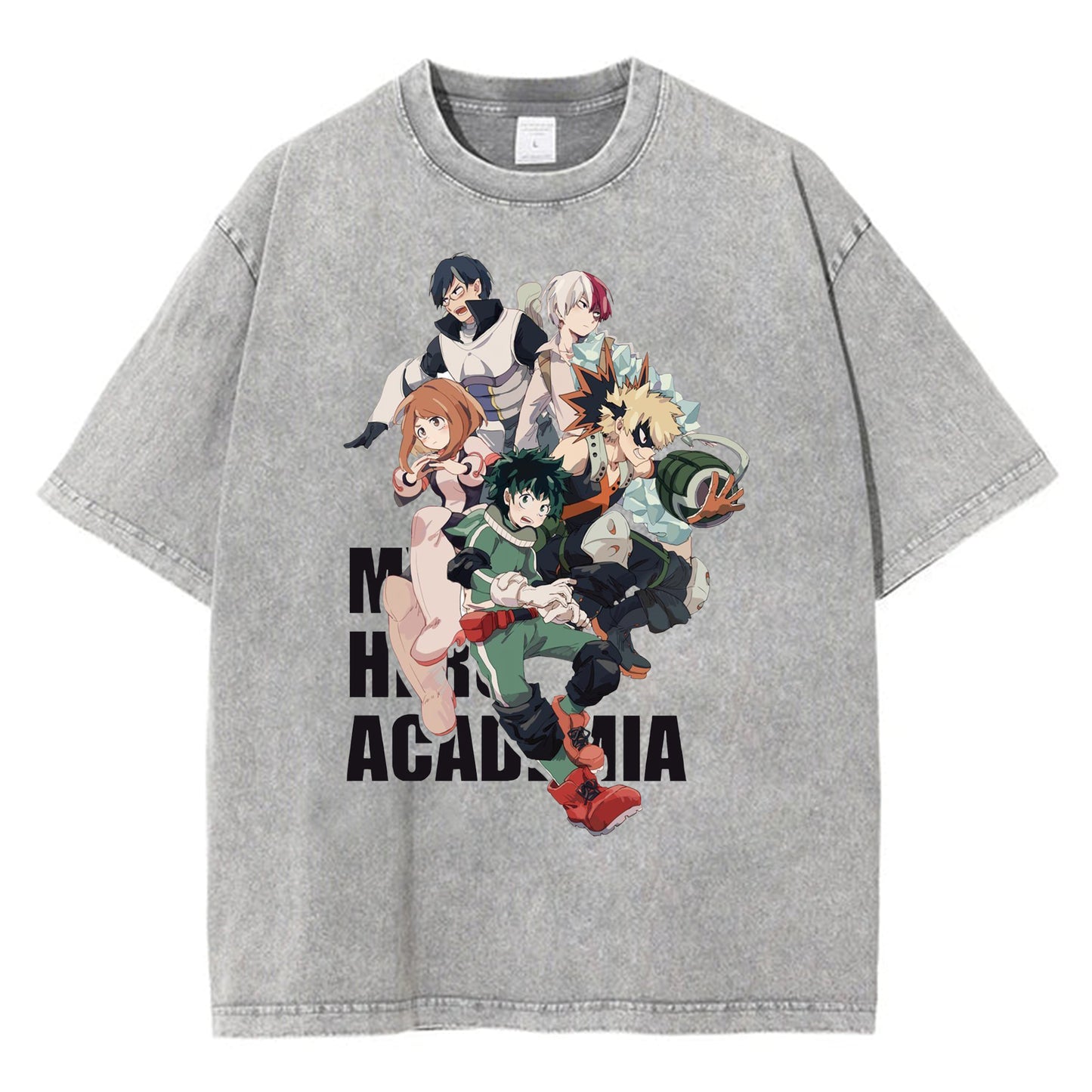 Anime My Hero Academia T-shirt Short Sleeve Casual TEE Cosplay Summer Tops