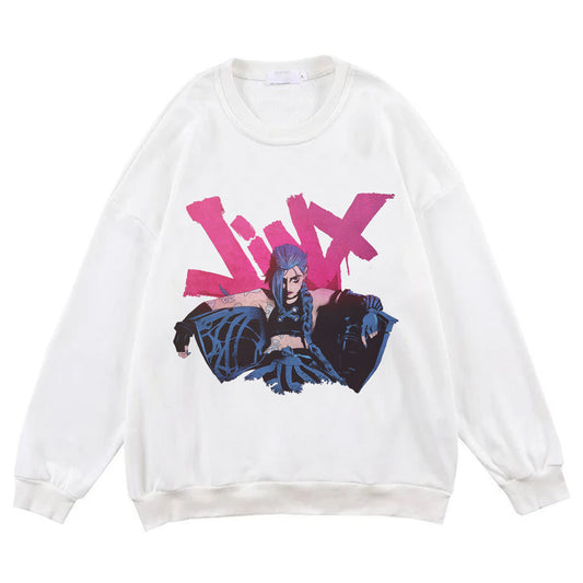 Arcane Season 2 League of Legends LOL Jinx Battle Hoodie