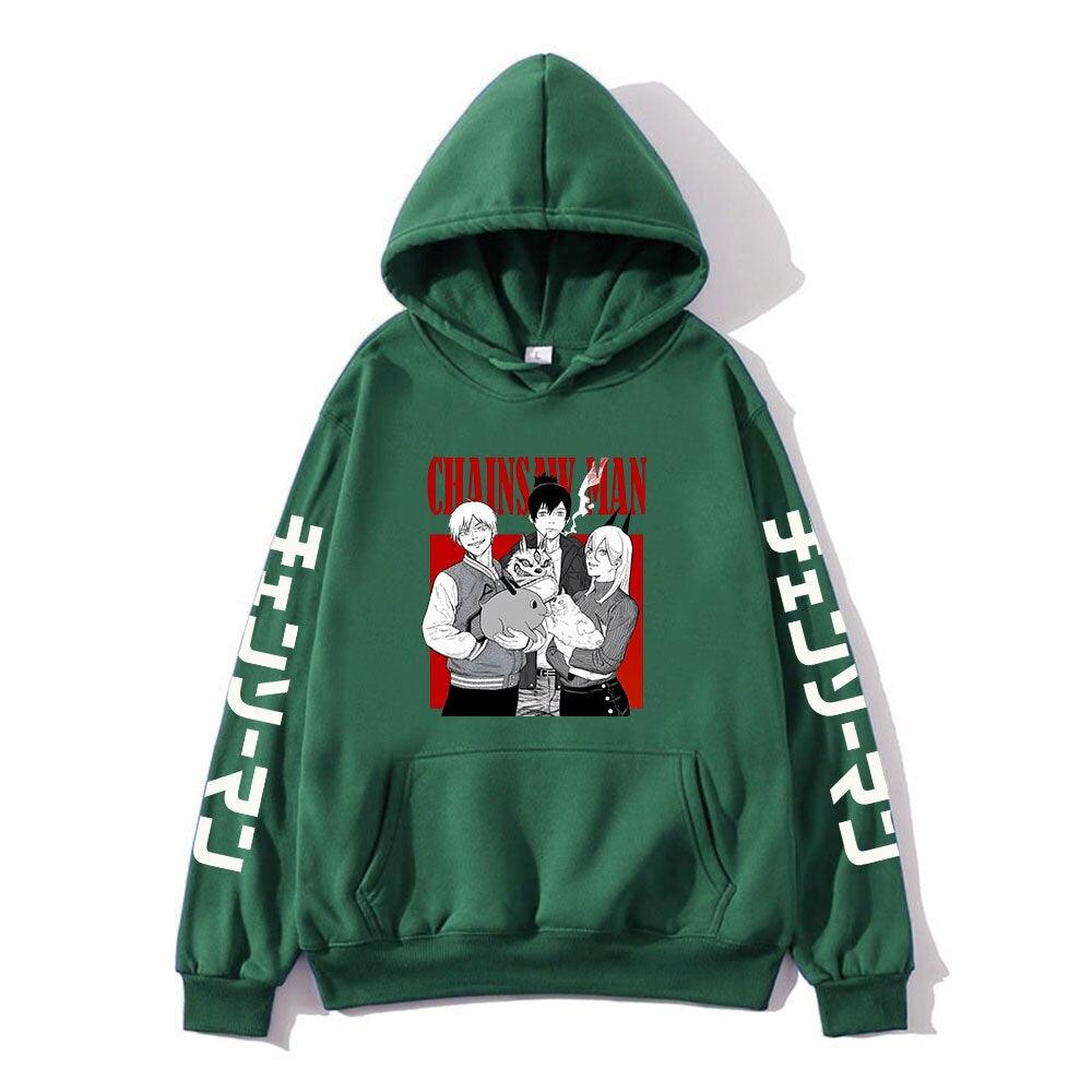 CHAINSAW MAN TRIO HOODIE