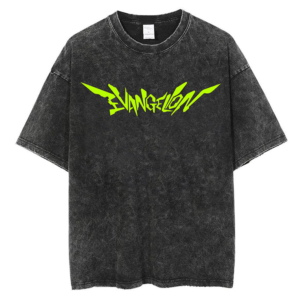 Evangelion  Asuka 80s Retro Anime EVA TEE