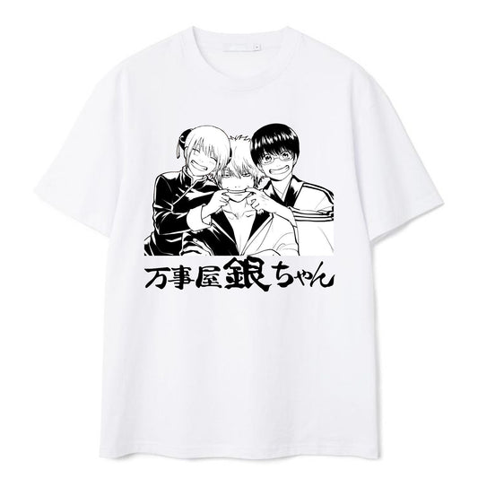 Gintama T-Shirt Anime Unisex Sakata Gintoki Tee