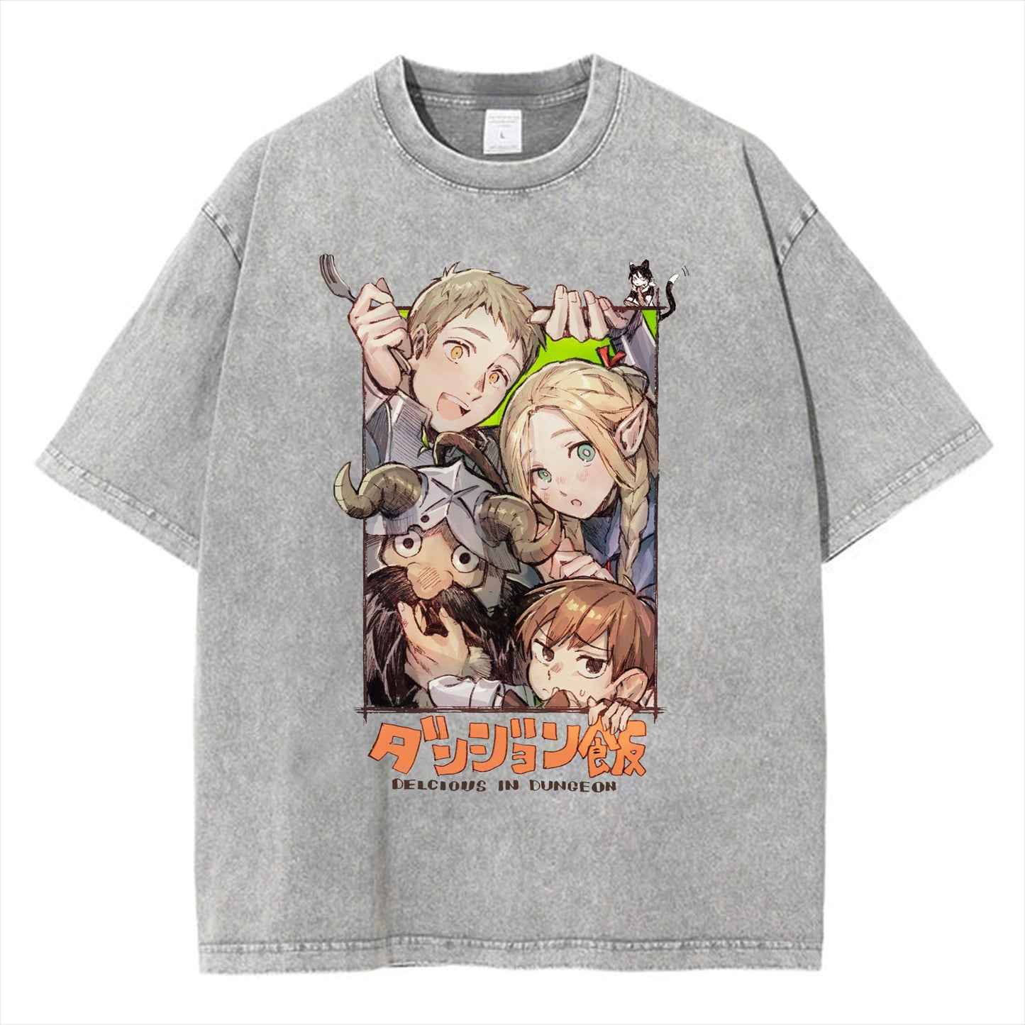 Delicious in Dungeon Anime T-Shirt Dungeon Meshi Shirt