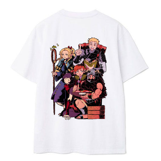 Anime Delicious in Dungeon Marcille Merchandise Printed T-shirt