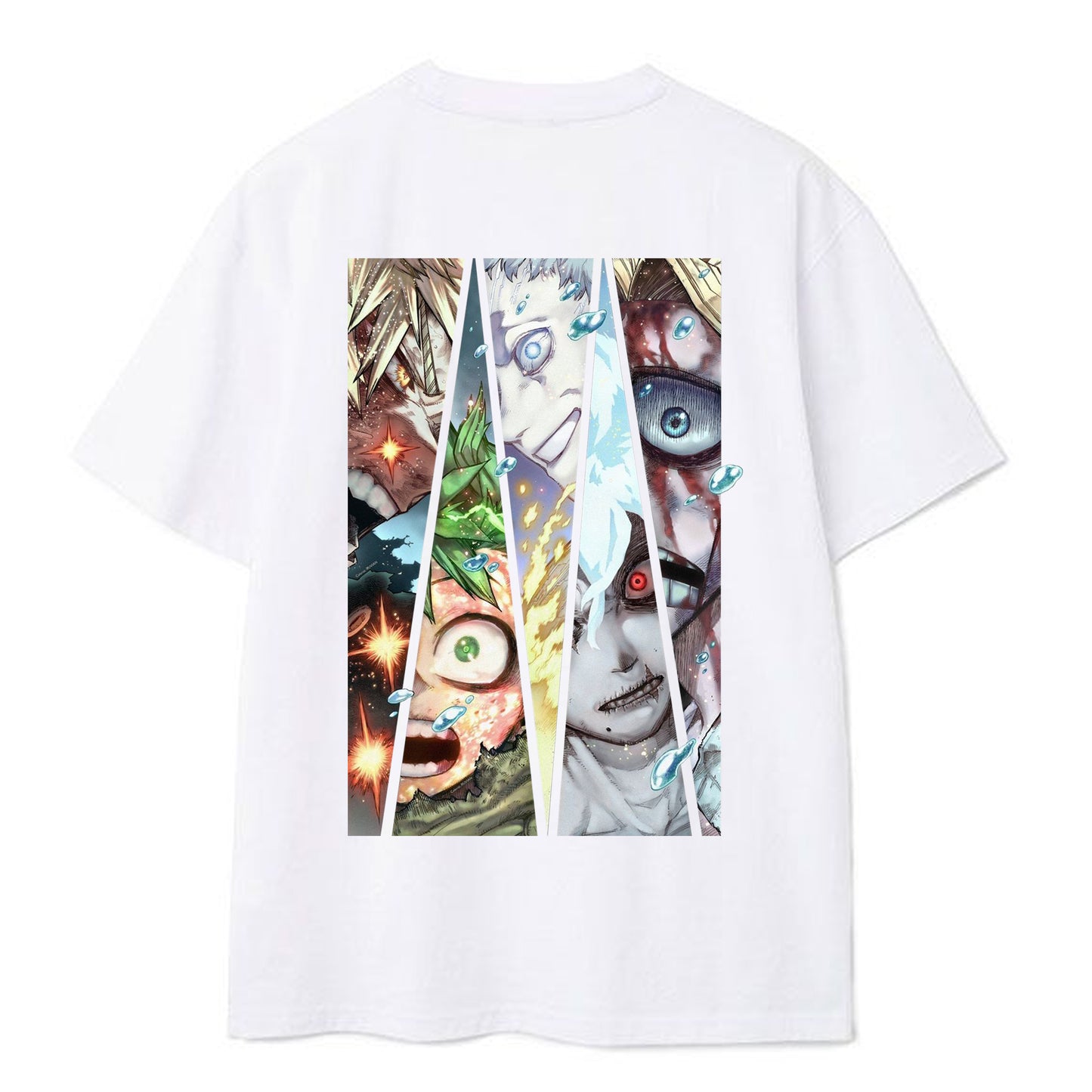 My Hero Academia Deku & Bakugo - Men's Sleep T-Shirt