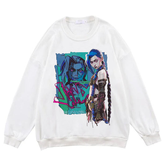 Arcane Season 2 League of Legends LOL Jinx B Version  Hoodie