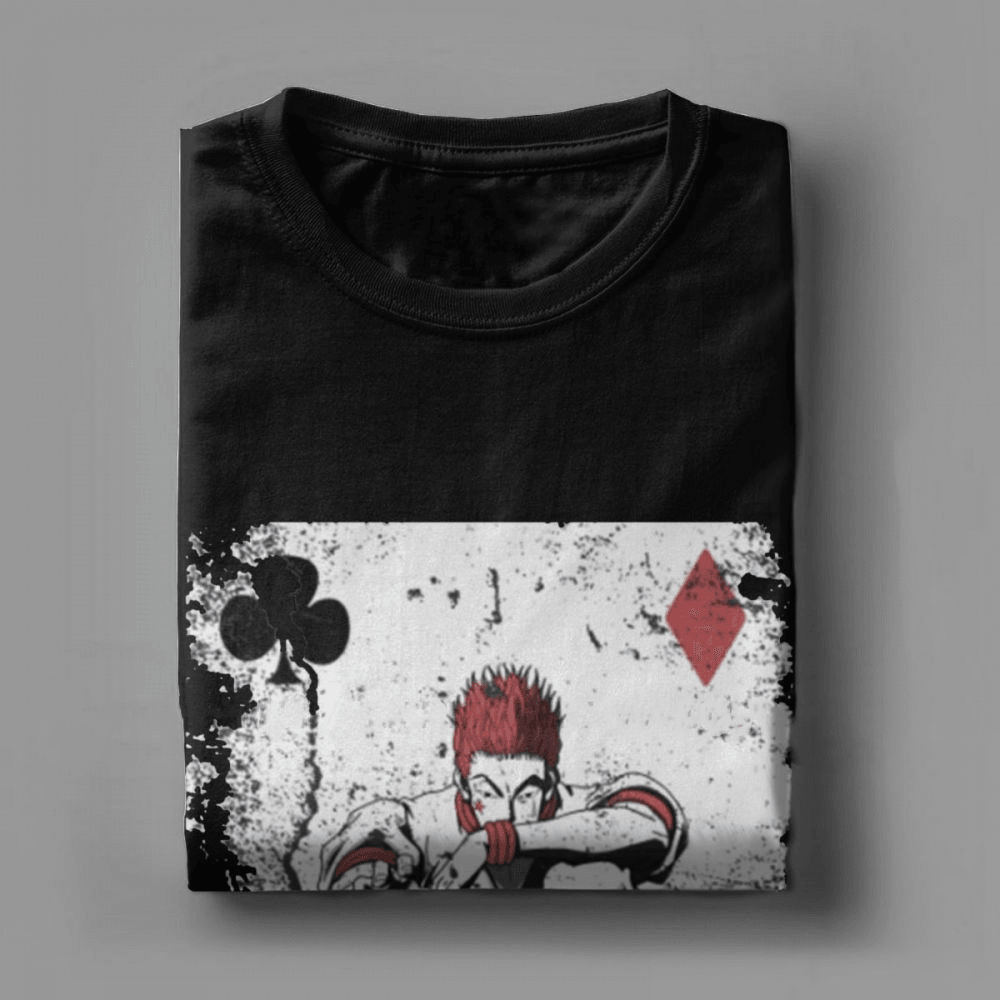 HISOKA JOKER CARD BLACK TEE