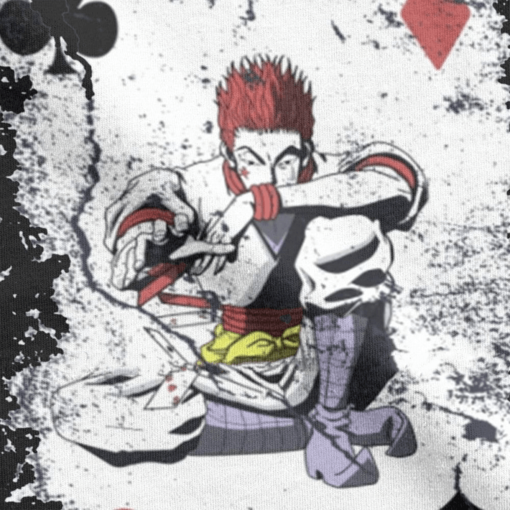 HISOKA JOKER CARD BLACK TEE